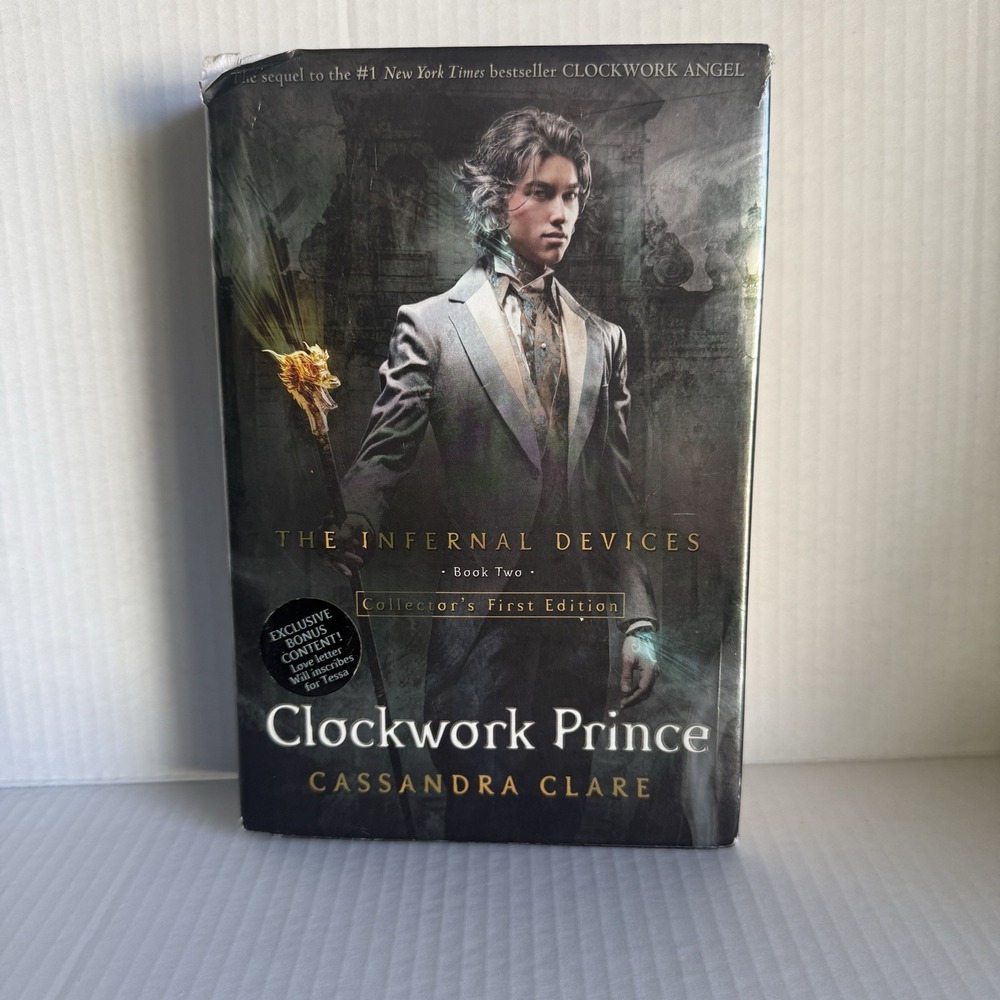 Barnes Noble Bonus Content Clockwork Prince Cassandra Clare 2011 Book HC 1st Ed.